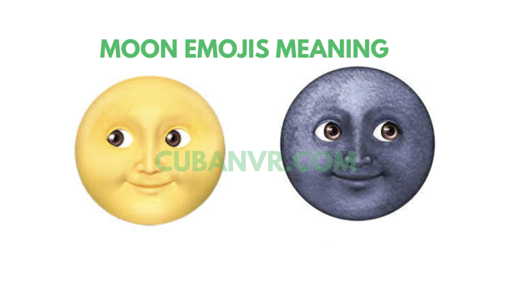 Meaning Of The Moon Emojis On WhatsApp And How To Use Them Cuban VR
