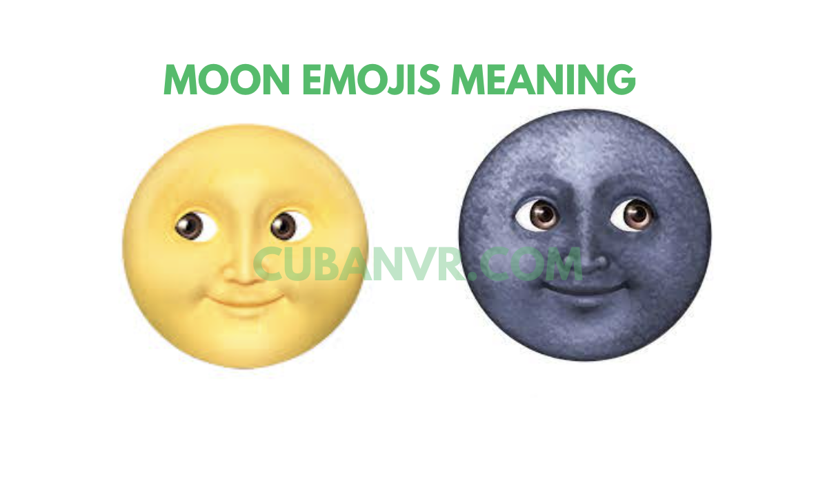 meaning of moon emojis on whatsapp