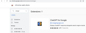 chatgpt chrome extension