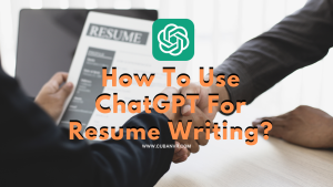 write resume with chatgpt