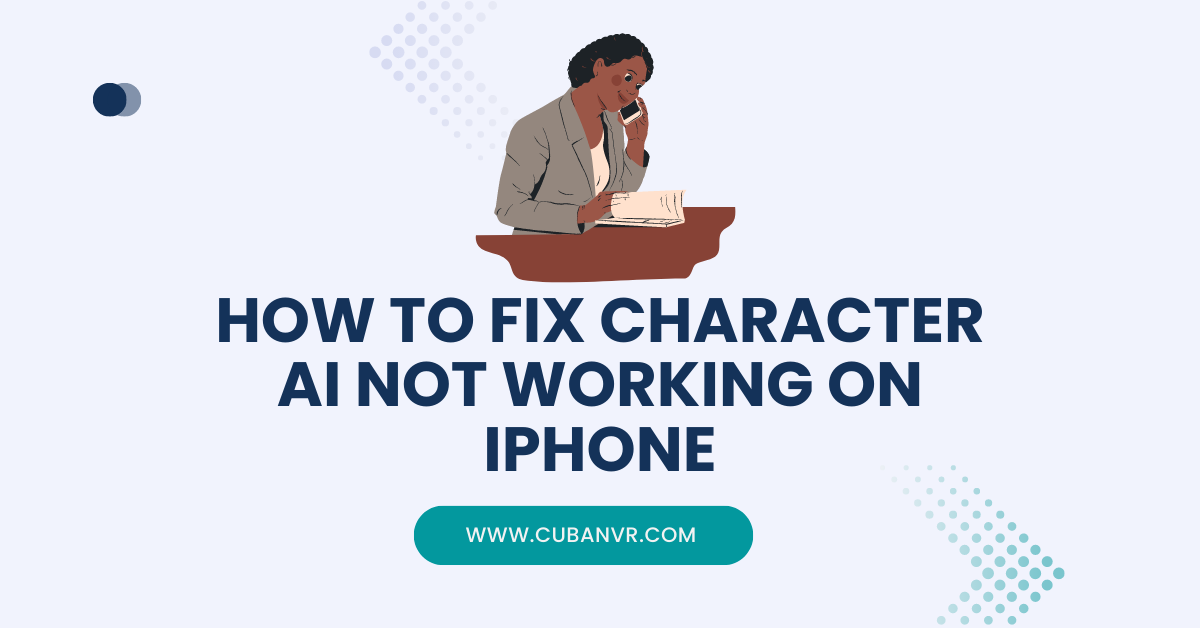 character ai not working on iphone