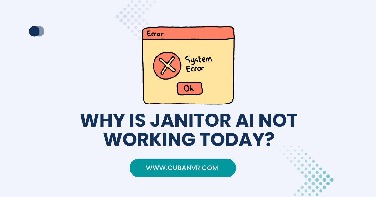 janitor ai not working today