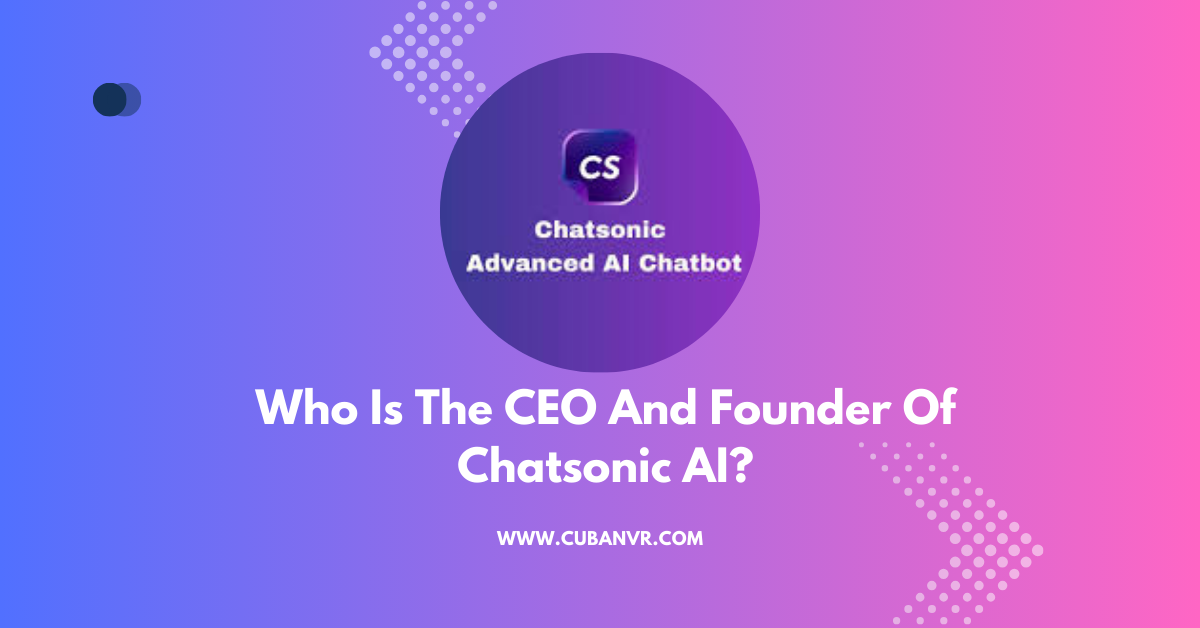 Who is the CEO and Founder of Chatsonic AI?