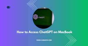 How to Access ChatGPT on MacBook